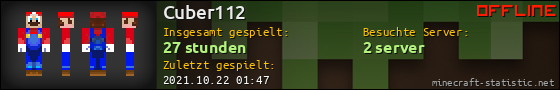 Benutzerleisten 560x90 für Cuber112