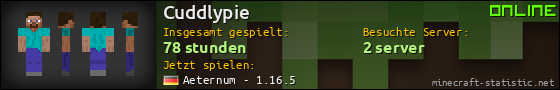 Benutzerleisten 560x90 für Cuddlypie