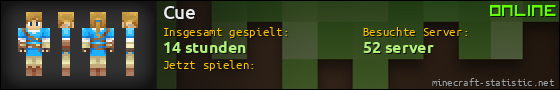 Benutzerleisten 560x90 für Cue