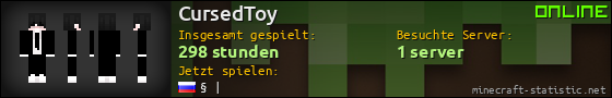 Benutzerleisten 560x90 für CursedToy