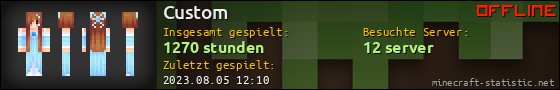 Benutzerleisten 560x90 für Custom