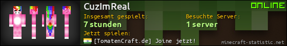Benutzerleisten 560x90 für CuzImReal