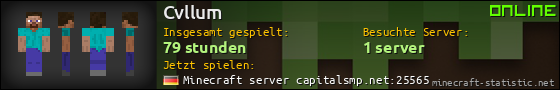 Benutzerleisten 560x90 für Cvllum