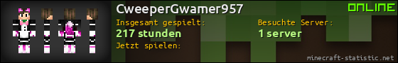 Benutzerleisten 560x90 für CweeperGwamer957