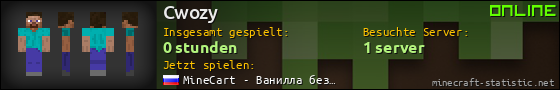 Benutzerleisten 560x90 für Cwozy