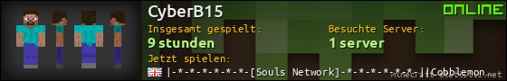 Benutzerleisten 560x90 für CyberB15