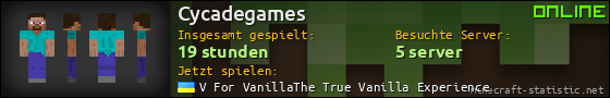 Benutzerleisten 560x90 für Cycadegames