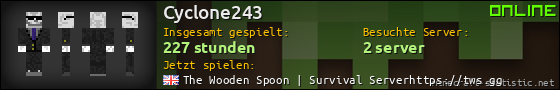 Benutzerleisten 560x90 für Cyclone243