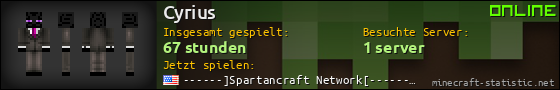 Benutzerleisten 560x90 für Cyrius