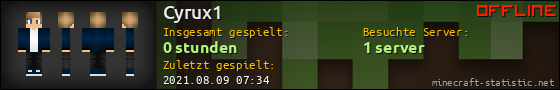 Benutzerleisten 560x90 für Cyrux1