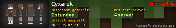 Benutzerleisten 560x90 für Cyxaruk