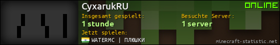 Benutzerleisten 560x90 für CyxarukRU