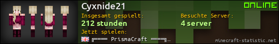 Benutzerleisten 560x90 für Cyxnide21