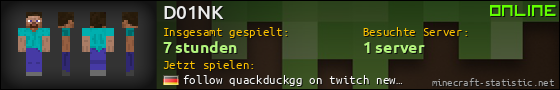 Benutzerleisten 560x90 für D01NK