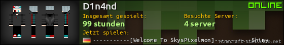 Benutzerleisten 560x90 für D1n4nd