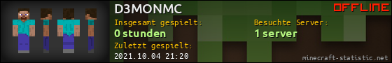 Benutzerleisten 560x90 für D3MONMC