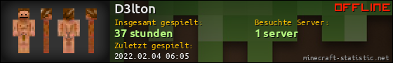 Benutzerleisten 560x90 für D3lton