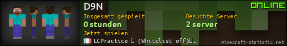 Benutzerleisten 560x90 für D9N