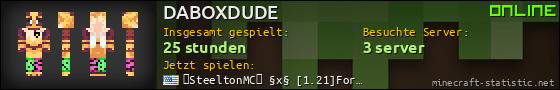 Benutzerleisten 560x90 für DABOXDUDE