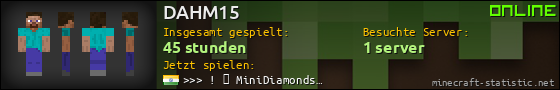 Benutzerleisten 560x90 für DAHM15