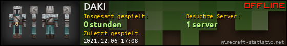 Benutzerleisten 560x90 für DAKI