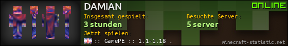 Benutzerleisten 560x90 für DAMIAN