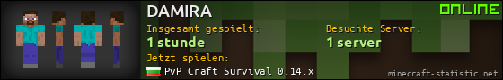 Benutzerleisten 560x90 für DAMIRA