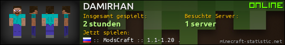 Benutzerleisten 560x90 für DAMIRHAN