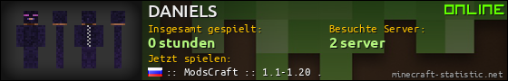 Benutzerleisten 560x90 für DANIELS