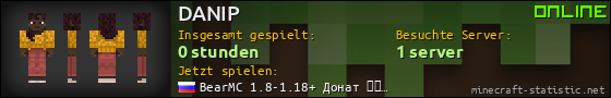 Benutzerleisten 560x90 für DANIP