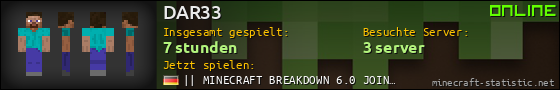 Benutzerleisten 560x90 für DAR33