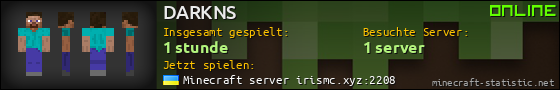 Benutzerleisten 560x90 für DARKNS