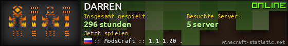 Benutzerleisten 560x90 für DARREN