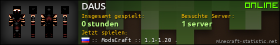 Benutzerleisten 560x90 für DAUS