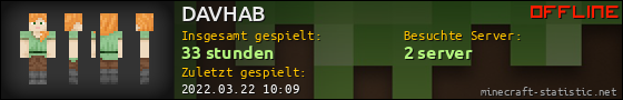 Benutzerleisten 560x90 für DAVHAB