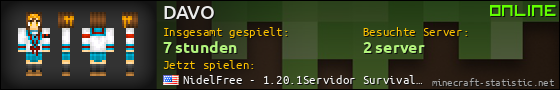Benutzerleisten 560x90 für DAVO