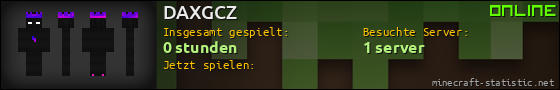 Benutzerleisten 560x90 für DAXGCZ