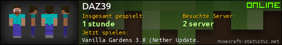 Benutzerleisten 560x90 für DAZ39