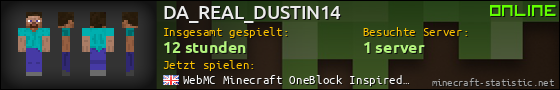 Benutzerleisten 560x90 für DA_REAL_DUSTIN14