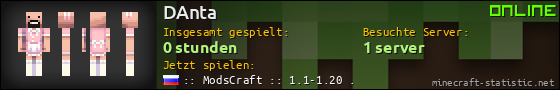 Benutzerleisten 560x90 für DAnta