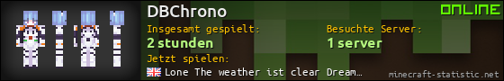 Benutzerleisten 560x90 für DBChrono