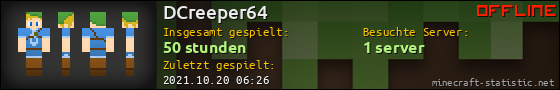 Benutzerleisten 560x90 für DCreeper64