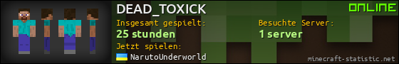 Benutzerleisten 560x90 für DEAD_TOXICK