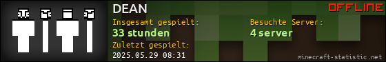 Benutzerleisten 560x90 für DEAN