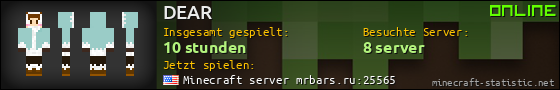 Benutzerleisten 560x90 für DEAR