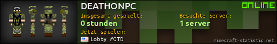 Benutzerleisten 560x90 für DEATHONPC