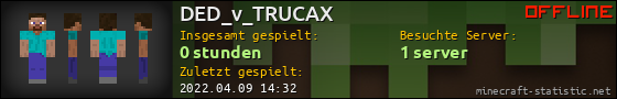 Benutzerleisten 560x90 für DED_v_TRUCAX