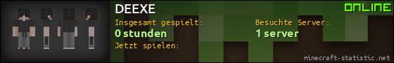 Benutzerleisten 560x90 für DEEXE
