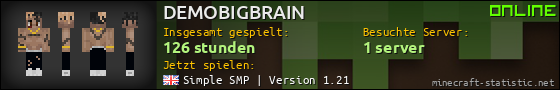 Benutzerleisten 560x90 für DEMOBIGBRAIN