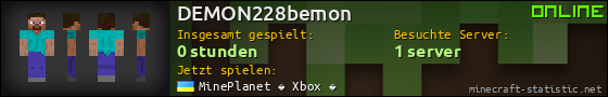 Benutzerleisten 560x90 für DEMON228bemon